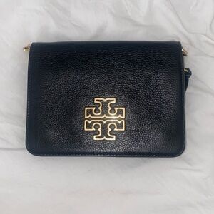 Tory Burch black leather crossbody